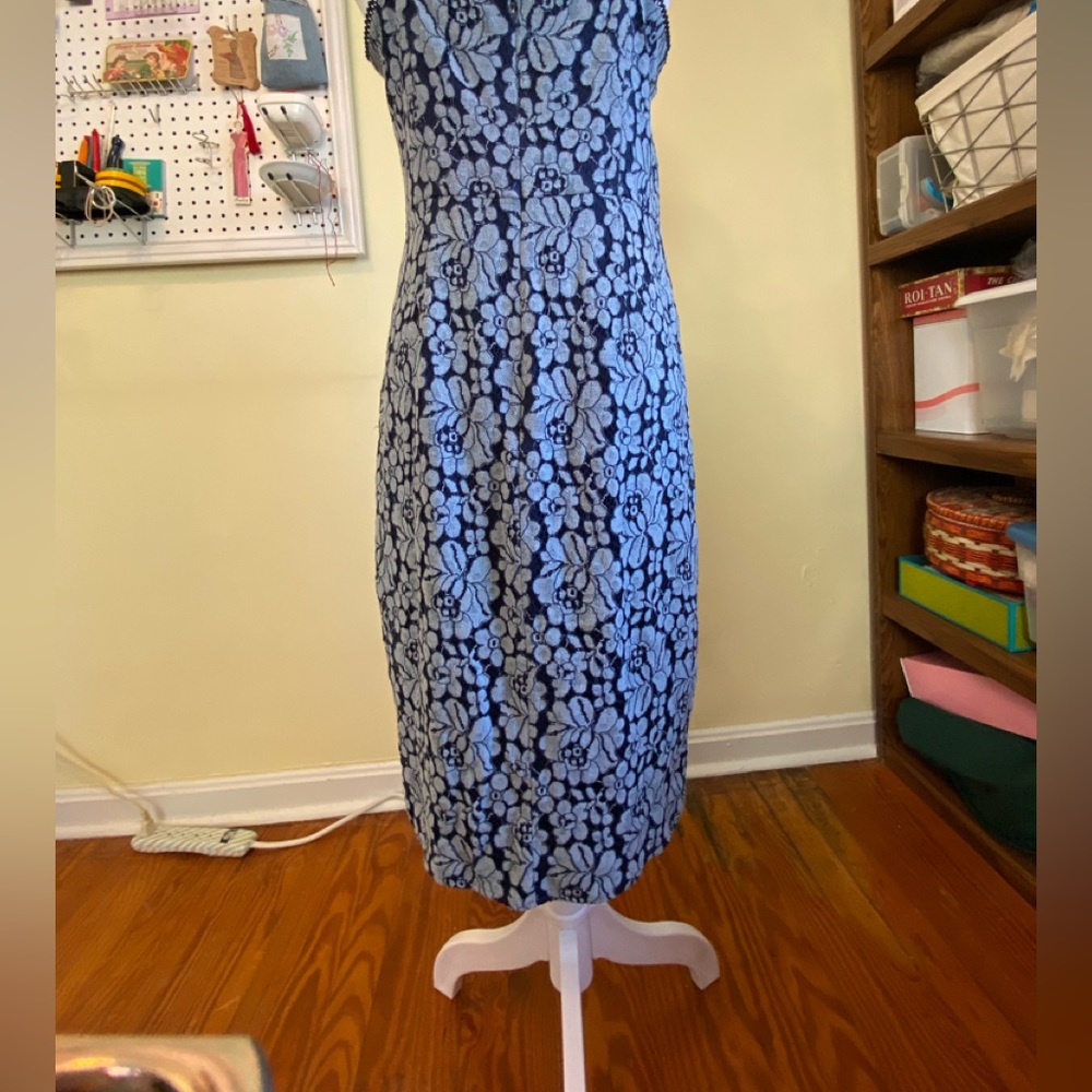 Cynthia Steffe Spaghetti Strap Dress Sz 12 - Picture 3 of 7